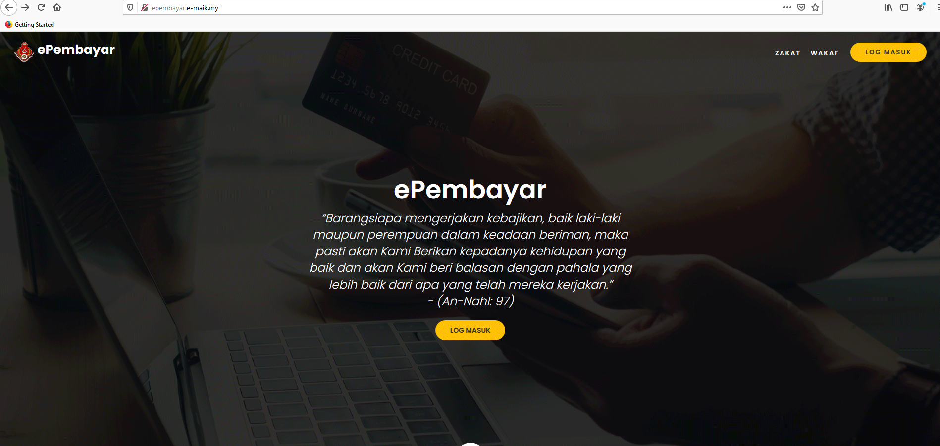 PAPARAN SISTEM E-PEMBAYAR Image
